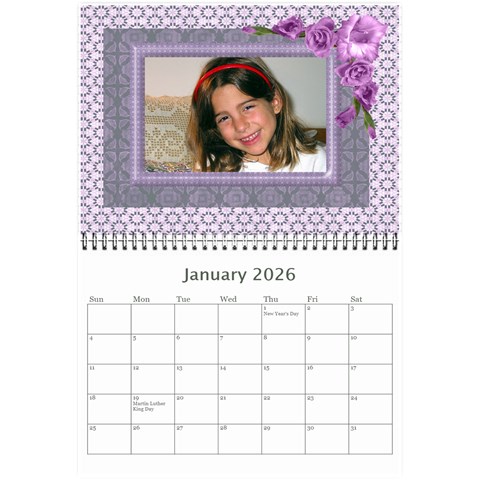 The Look Of Lace 2026 Calendar 8 5x6 By Deborah Jan 2026