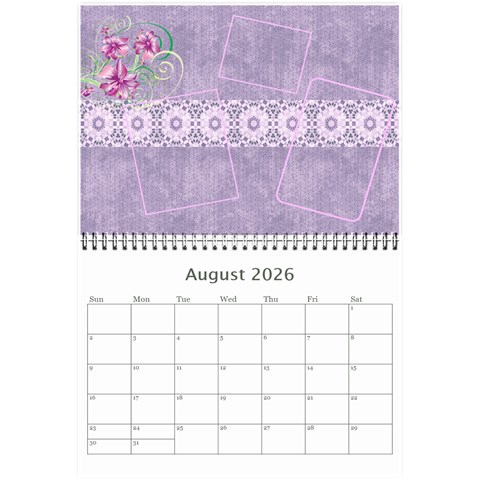 The Look Of Lace 2026 Calendar 8 5x6 By Deborah Aug 2026