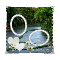 Wedding Love green palm Double Sided Cushion Case (5 styles) - Standard Cushion Case (Two Sides)