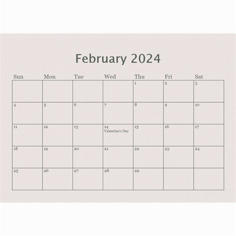 Framed With Flowers 2024 (any Year) Calendar 8 5x6 By Deborah Apr 2024
