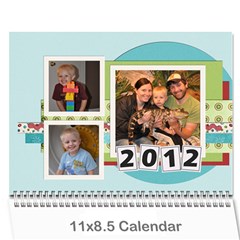 2012 Calendar - Wall Calendar 11  x 8.5  (12-Months)