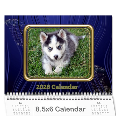 Showcase 2026 (any Year) Calendar 8 5x6 By Deborah Cover