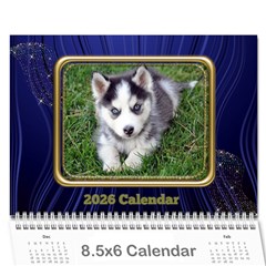 Showcase 2024 (any Year) Calendar 8.5x6 - Wall Calendar 8.5  x 6 