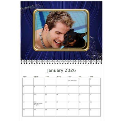 Showcase 2026 (any Year) Calendar 8 5x6 By Deborah Jan 2026