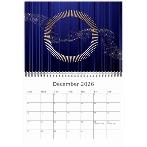 Showcase 2026 (any Year) Calendar 8 5x6 By Deborah Dec 2026