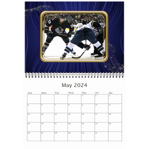 Showcase 2024 (any Year) Calendar 8 5x6 By Deborah May 2024