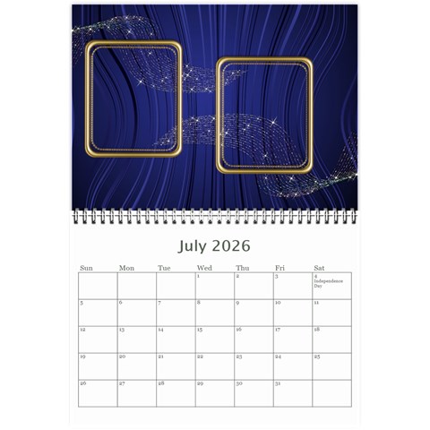 Showcase 2026 (any Year) Calendar 8 5x6 By Deborah Jul 2026