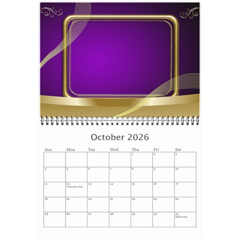 Memories 2026 (any Year) Calendar 8 5x6 By Deborah Oct 2026