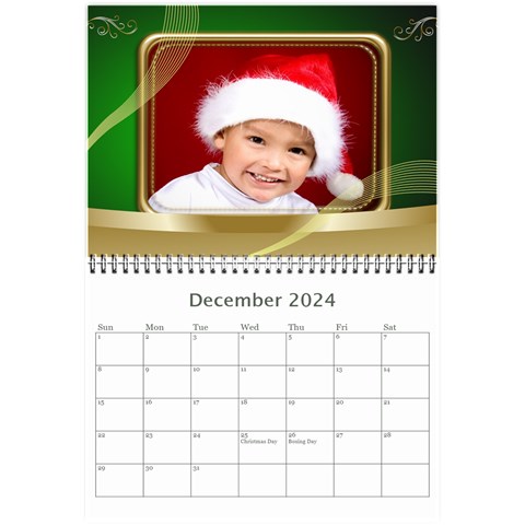 Memories 2024 (any Year) Calendar 8 5x6 By Deborah Dec 2024