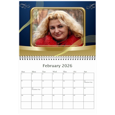 Memories 2026 (any Year) Calendar 8 5x6 By Deborah Feb 2026