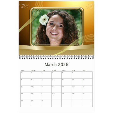 Memories 2026 (any Year) Calendar 8 5x6 By Deborah Mar 2026