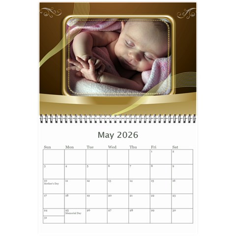 Memories 2026 (any Year) Calendar 8 5x6 By Deborah May 2026