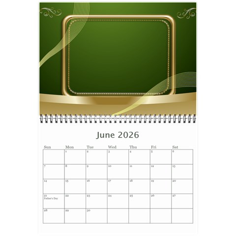 Memories 2026 (any Year) Calendar 8 5x6 By Deborah Jun 2026