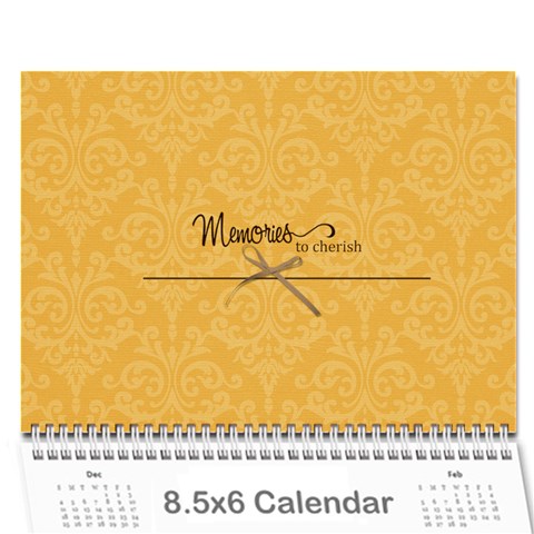 Mini Calendar 2025 And Any Year: Memories To Cherish By Jennyl Cover