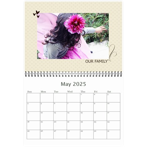 Mini Calendar 2025 And Any Year: Memories To Cherish By Jennyl May 2025