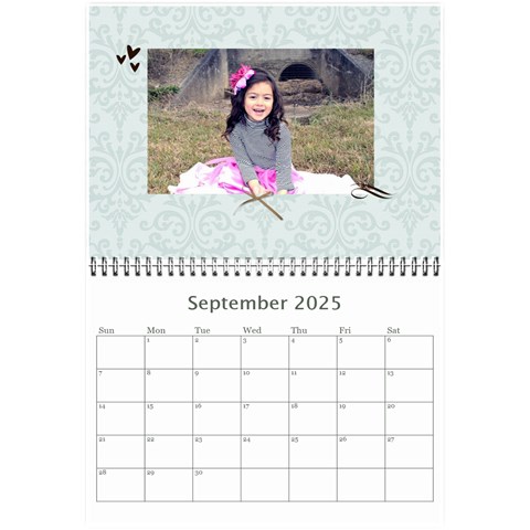 Mini Calendar 2025 And Any Year: Memories To Cherish By Jennyl Sep 2025