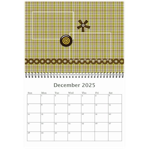 Mini Calendar For Guys By Jennyl Dec 2025