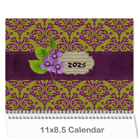 Mini Calendar: Lavander Love By Jennyl Cover
