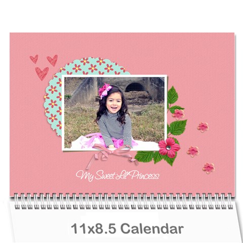 Mini Calendar: My Sweet Lil princess By Jennyl Cover