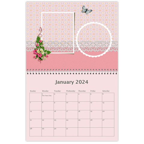 Mini Calendar: My Sweet Lil princess By Jennyl Jan 2024