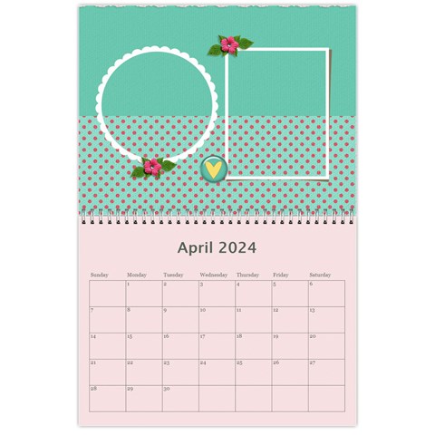 Mini Calendar: My Sweet Lil princess By Jennyl Apr 2024