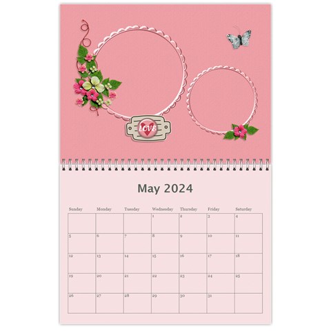 Mini Calendar: My Sweet Lil princess By Jennyl May 2024