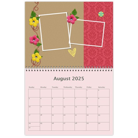 Mini Calendar: My Sweet Lil princess By Jennyl Aug 2025