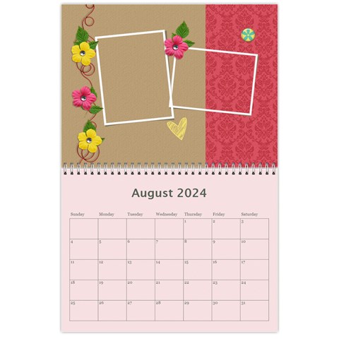 Mini Calendar: My Sweet Lil princess By Jennyl Aug 2024