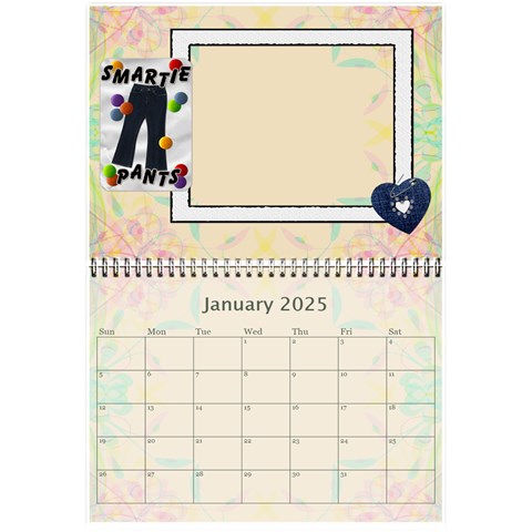 Kids 8 5x6 Mini Wall Calendar By Lil Jan 2025