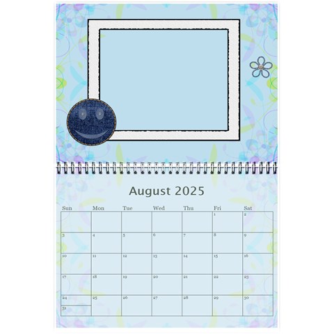 Kids 8 5x6 Mini Wall Calendar By Lil Aug 2025