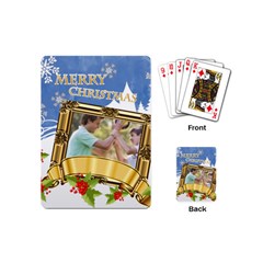 christmas - Playing Cards Single Design (Mini)