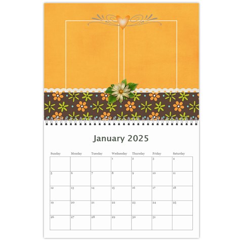Mini Wall Calendar: Our Family Our Memories By Jennyl Jan 2025