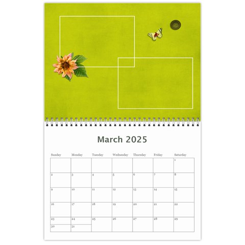Mini Wall Calendar: Our Family Our Memories By Jennyl Mar 2025