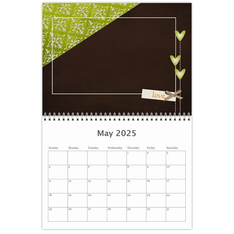 Mini Wall Calendar: Our Family Our Memories By Jennyl May 2025