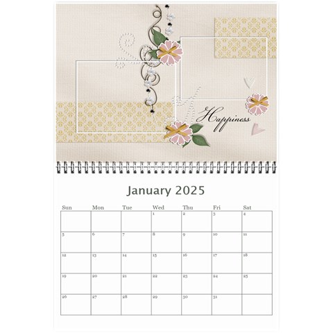 Mini Wall Calendar: Our Family By Jennyl Jan 2025