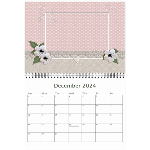 Mini Wall Calendar: Our Family By Jennyl Dec 2024