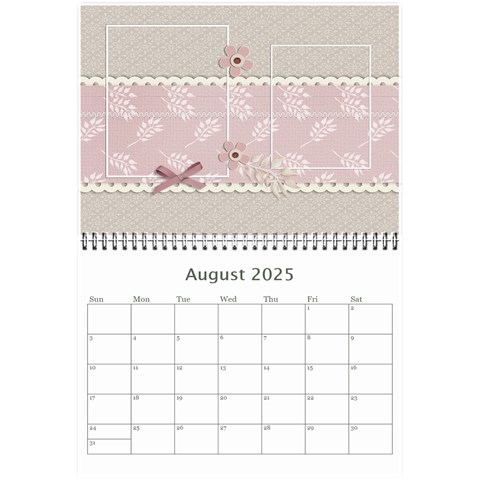 Mini Wall Calendar: Our Family By Jennyl Aug 2025