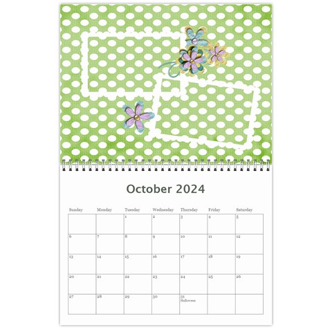Mini Wall Calendar: Precious Family By Jennyl Oct 2024