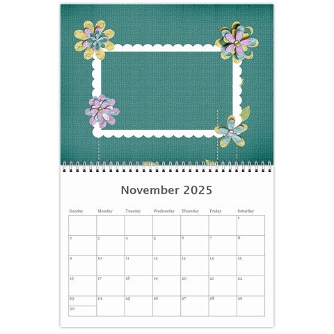 Mini Wall Calendar: Precious Family By Jennyl Nov 2025