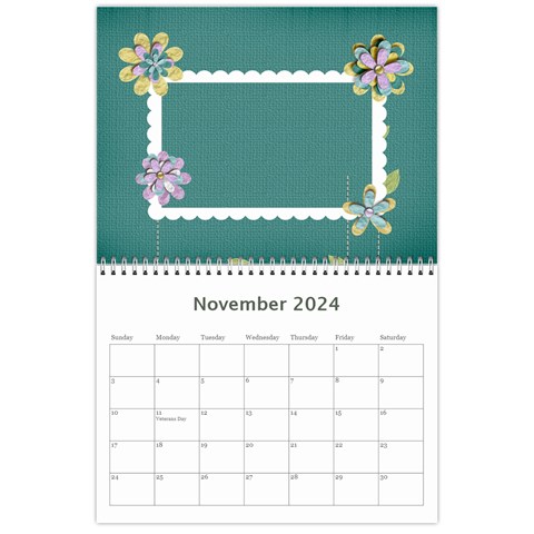 Mini Wall Calendar: Precious Family By Jennyl Nov 2024