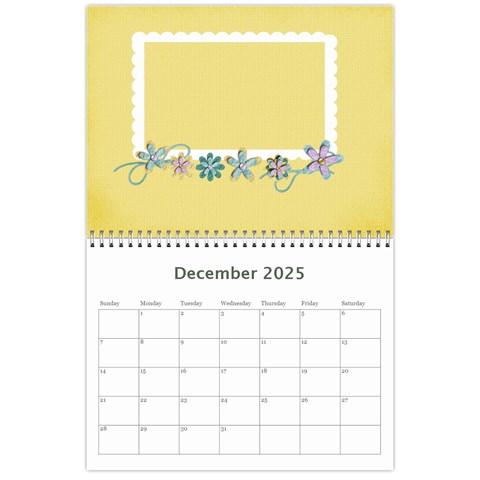 Mini Wall Calendar: Precious Family By Jennyl Dec 2025