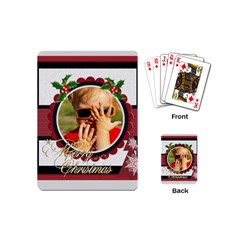 christmas - Playing Cards Single Design (Mini)