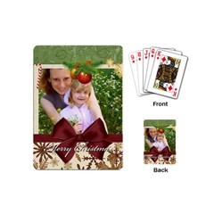 christmas - Playing Cards Single Design (Mini)