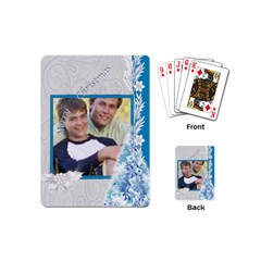 christmas - Playing Cards Single Design (Mini)