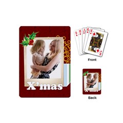 christmas - Playing Cards Single Design (Mini)