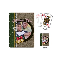 christmas - Playing Cards Single Design (Mini)