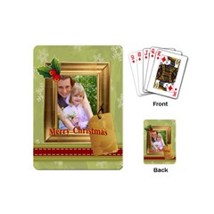 christmas - Playing Cards Single Design (Mini)