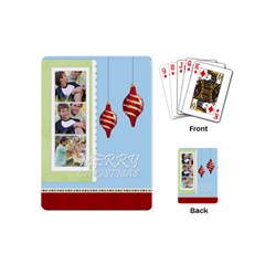 christmas - Playing Cards Single Design (Mini)