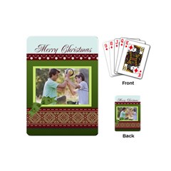 christmas - Playing Cards Single Design (Mini)