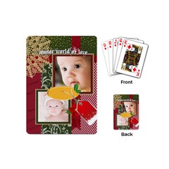 christmas - Playing Cards Single Design (Mini)